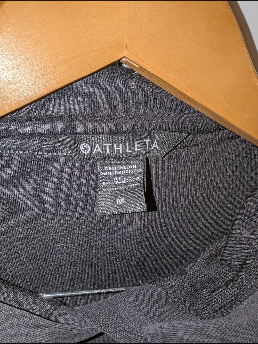Athleta Seasoft Bubble Hem Hoodie - Picture 2 of 3